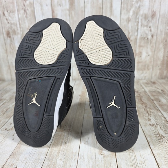 Jordan 4 Retro Black Cat Sneakers Youth Shoes‎ Comfortable Style 13C - Picture 7 of 8